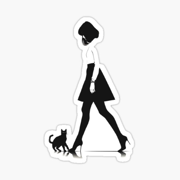 Item preview, Women with cat designed and sold by Brendon987.