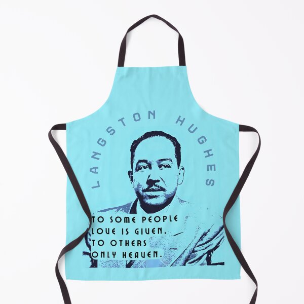 Aperçu de l'œuvre Citation Langston Hughes : A certaines personnes l'amour est donné, à d'autres seulement le paradis. créée et vendue par artbleed.
