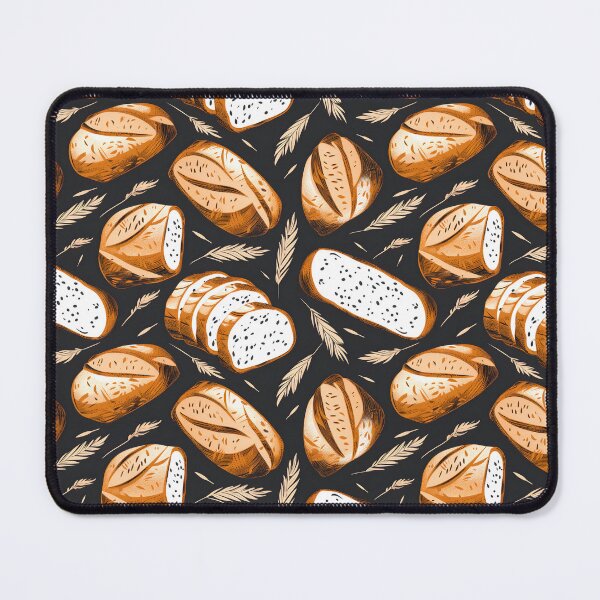 Item preview, Sourdough Bread Seamless Pattern designed and sold by palaco210.