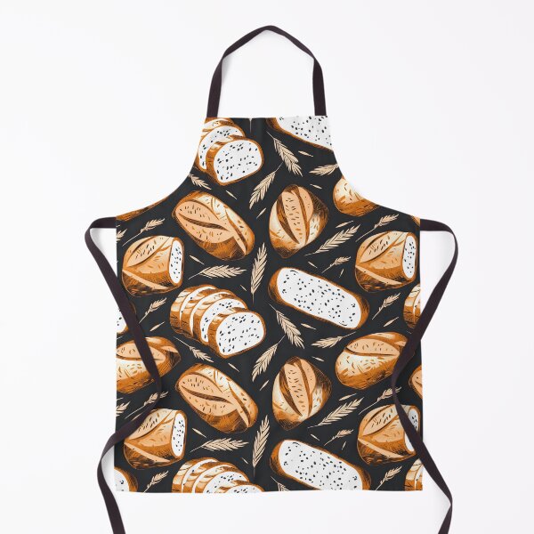 Item preview, Sourdough Bread Seamless Pattern designed and sold by palaco210.