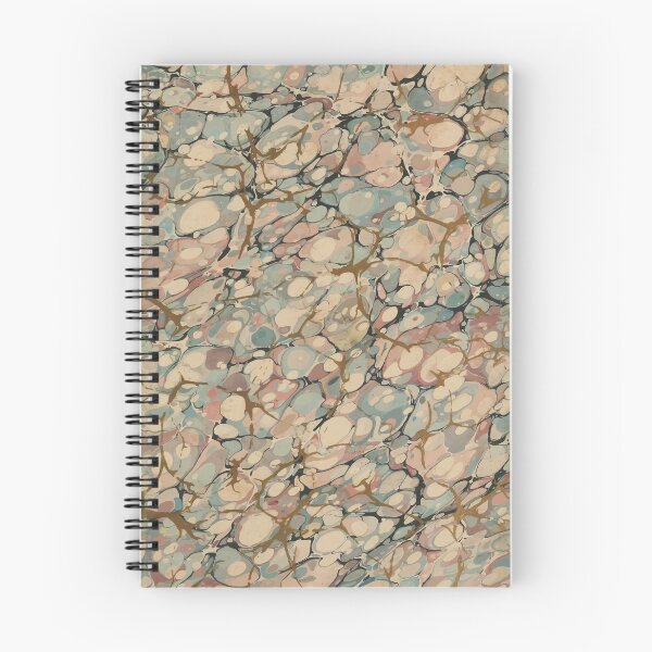 Item preview, Vintage Design Marbled Endpaper designed and sold by newnouveau.