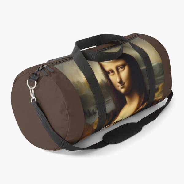Item preview, Mona Lisa with Cup of Tea Leonardo Da Vinci painting parody designed and sold by ArtUnova.