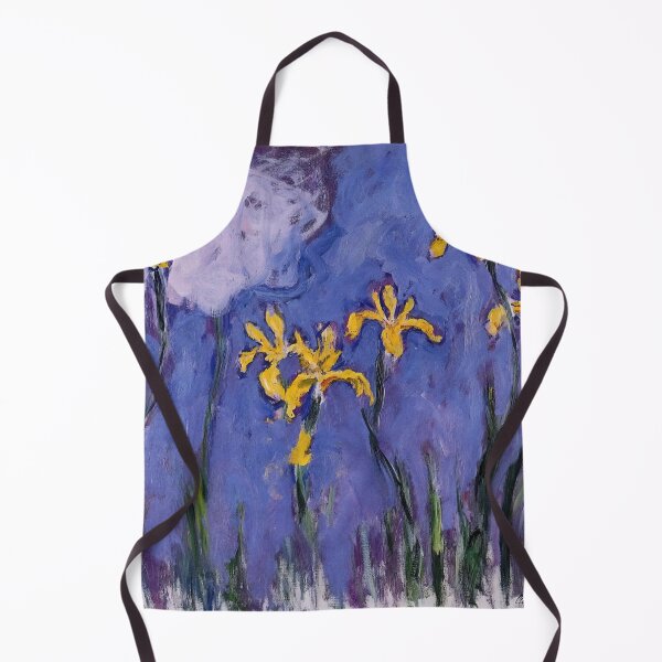 Item preview, Yellow Irises with Pink Cloud - Claude Monet designed and sold by dottyshai.