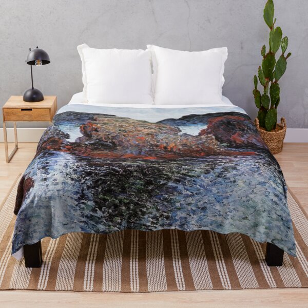 Item preview, Belle-Ile, Rocas en Port-Goulphar - Claude Monet designed and sold by dottyshai.