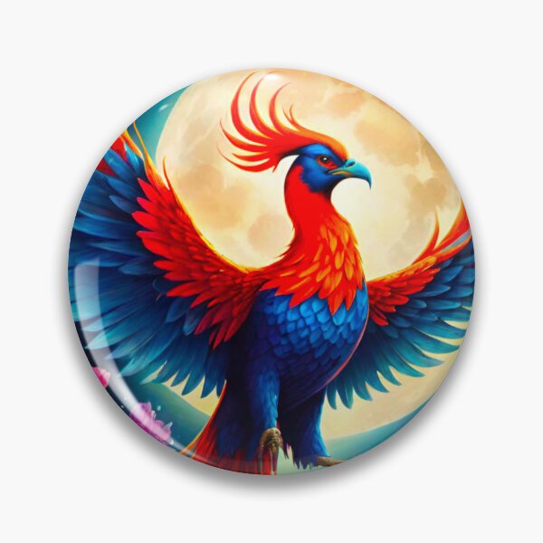 Item preview, Moonlit Rebirth: Phoenix Rising from Ashes designed and sold by GrizzlyCollective.