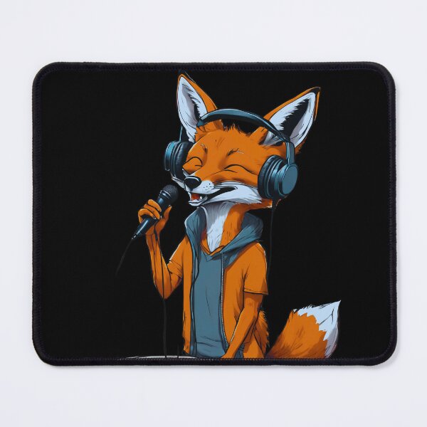 Item preview, Smiling fox sing in forest designed and sold by ColorfulCreate.