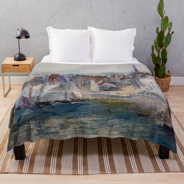 Item preview, Boats in the Port of Honfleur (1) - Claude Monet designed and sold by dottyshai.