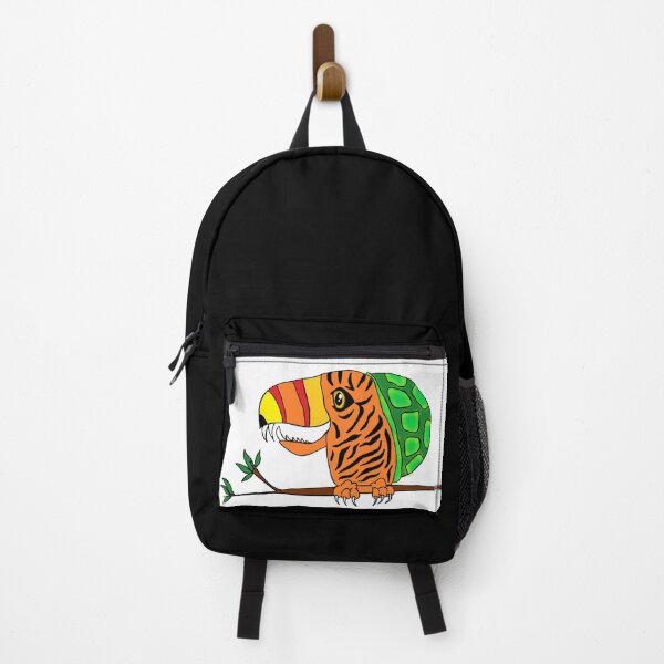 Item preview, Tiger Toucan Tortoise designed and sold by ArtfullyCreatve.