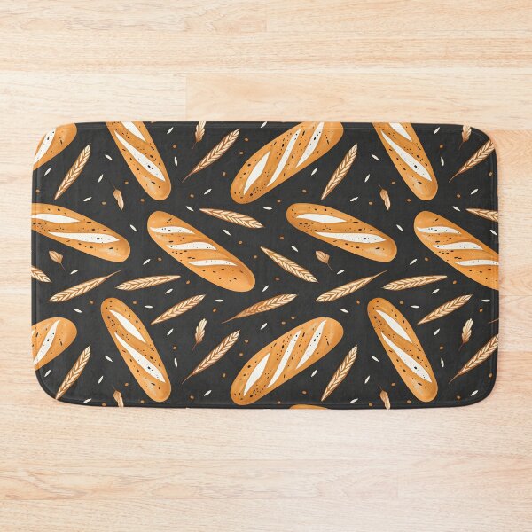 Item preview, Sourdough Bread Seamless Pattern designed and sold by palaco210.