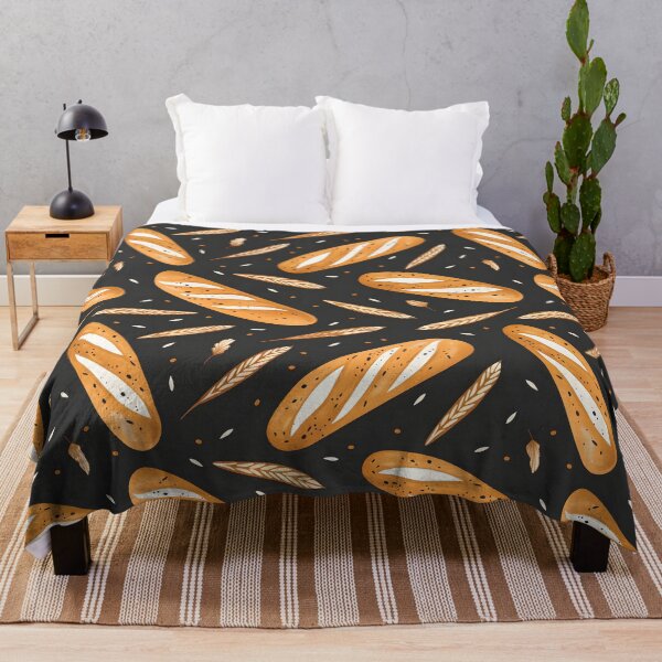 Item preview, Sourdough Bread Seamless Pattern designed and sold by palaco210.