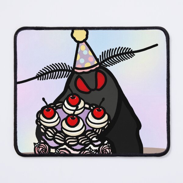 Item preview, Mothman's Birthday Party designed and sold by AlysShittyArt.