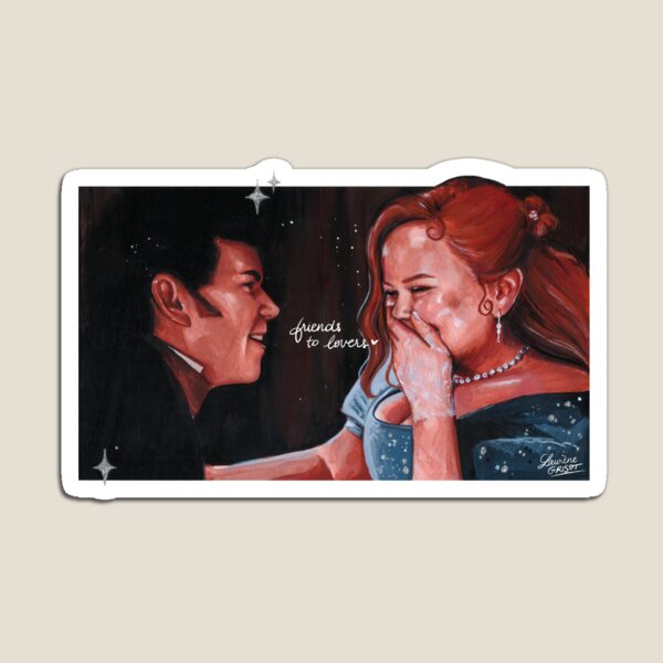Aperçu de l'œuvre Penelope & Colin Bridgerton : Polin, "Friends to lovers" créée et vendue par laureneportrait.