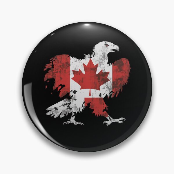 Item preview, Maple Leaf Bald Eagle Canadian Flag Canada  designed and sold by Smix Pixels.