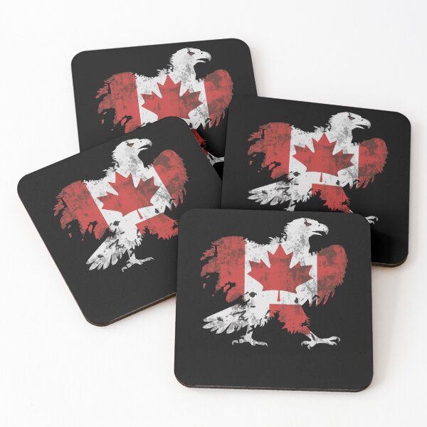 Item preview, Maple Leaf Bald Eagle Canadian Flag Canada  designed and sold by Smix Pixels.