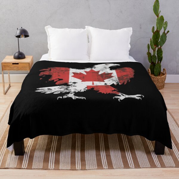 Item preview, Maple Leaf Bald Eagle Canadian Flag Canada  designed and sold by Smix Pixels.