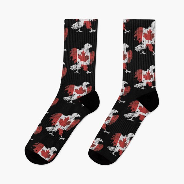 Item preview, Maple Leaf Bald Eagle Canadian Flag Canada  designed and sold by Smix Pixels.
