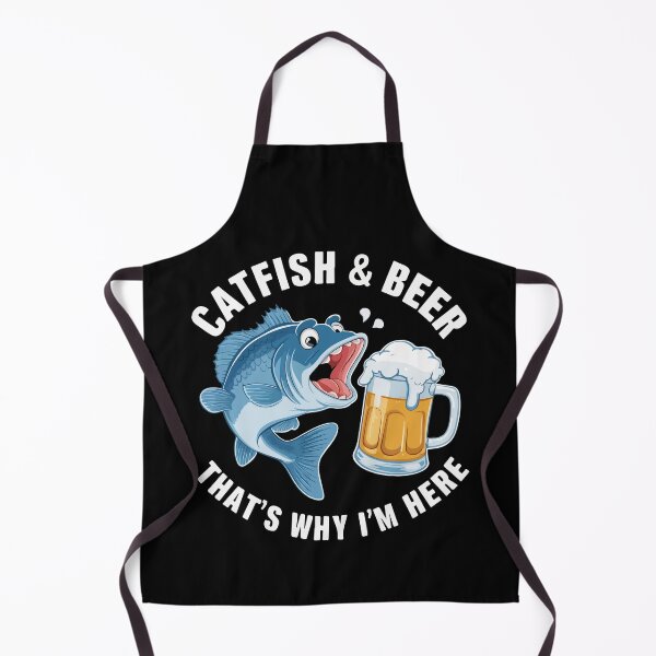 Item preview, Catfish and beer, That's why I'm here designed and sold by HandicraftArt.