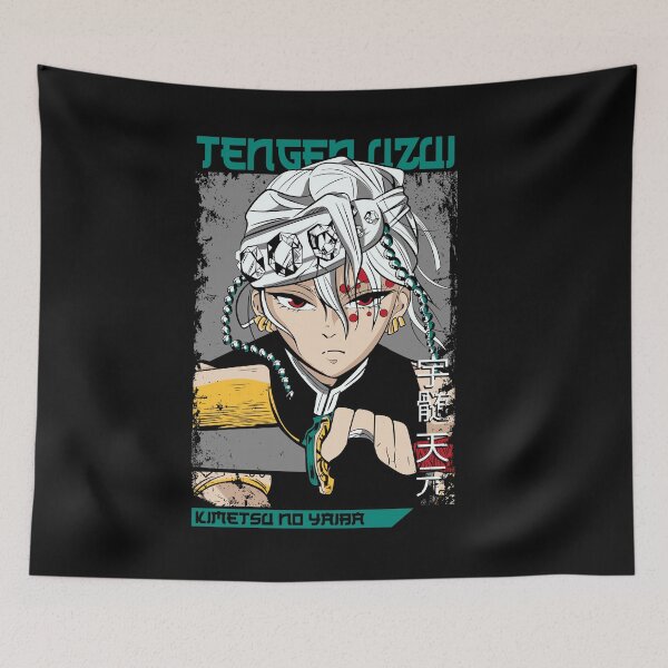 Item preview, Tengen Uzui - Kimetsu no Yaiba Wiki designed and sold by ArtistryHavenn.