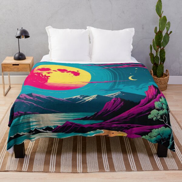 Item preview, Moonlit Majesty: Mountainous Sea at Night designed and sold by GrizzlyCollective.