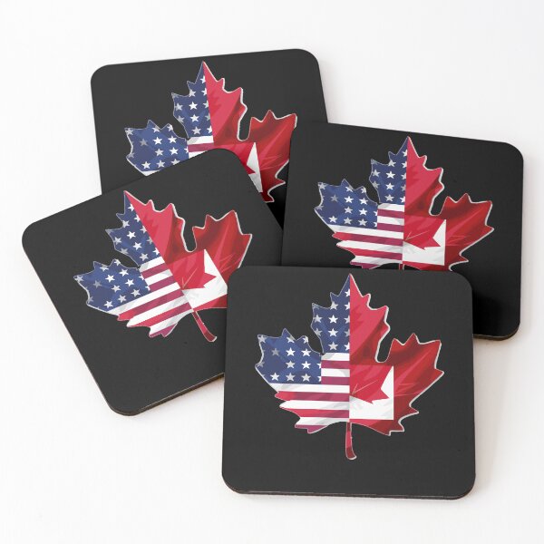 Item preview, American Canadien Maple Leaf Canada designed and sold by Smix Pixels.