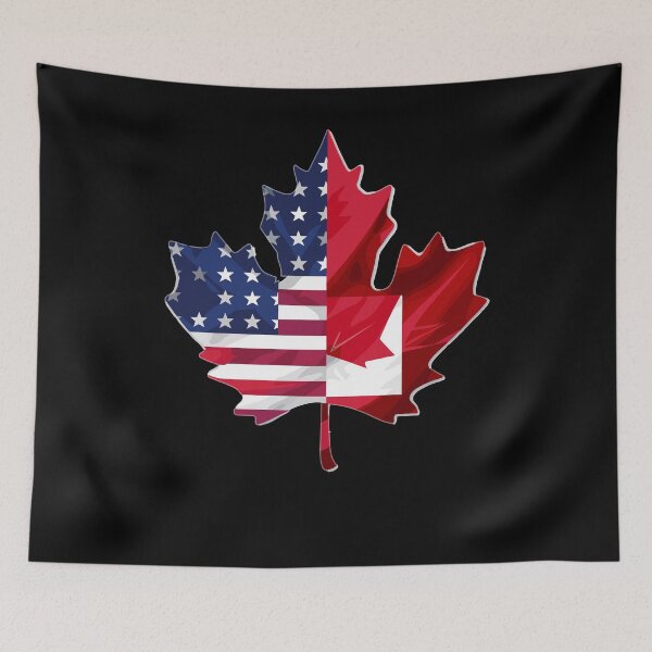 Item preview, American Canadien Maple Leaf Canada designed and sold by Smix Pixels.