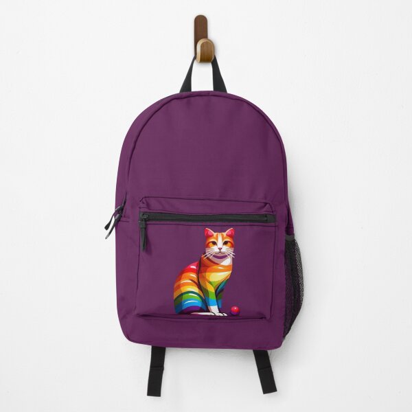 Item preview, Adorable and Pride LGBTQ+ Cat designed and sold by Second Draft Visuals.