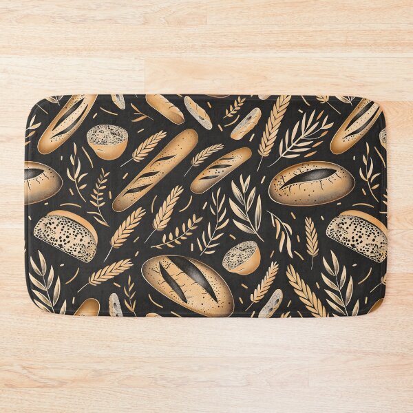 Item preview,  Sourdough Bread Seamless Pattern designed and sold by palaco210.