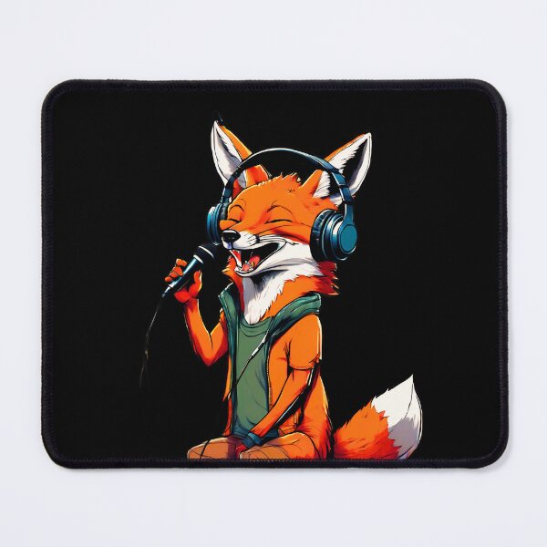 Item preview, Smiling fox sing in forest designed and sold by ColorfulCreate.
