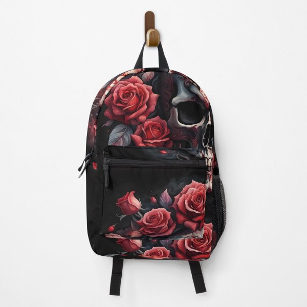 Item preview, Intriguing scull with beautiful roses designed and sold by Magixa.