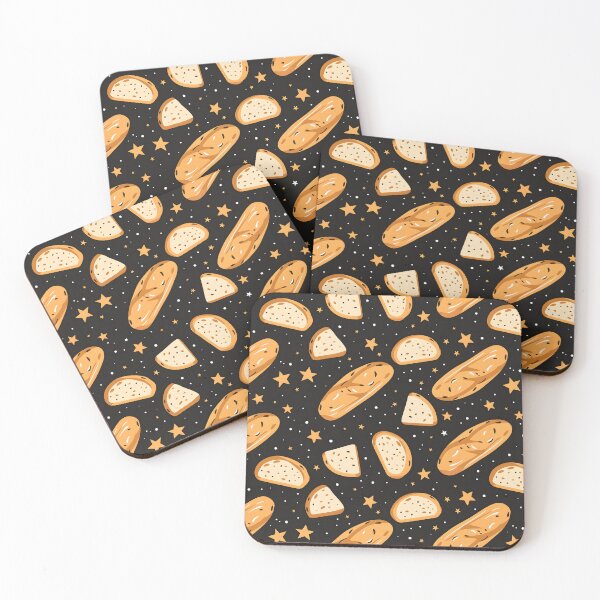 Item preview, Sourdough Bread Seamless Pattern designed and sold by palaco210.