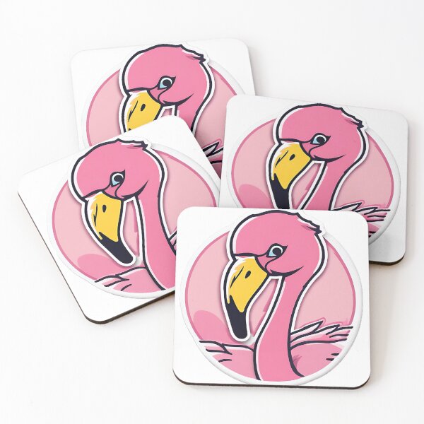 Item preview, Pink Flamingo Logo designed and sold by Zenvo.