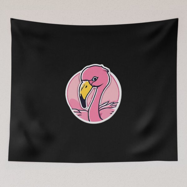 Item preview, Pink Flamingo Logo designed and sold by Zenvo.