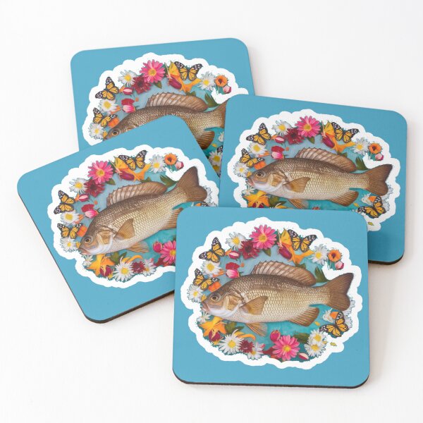 Item preview, A Bass Fish illustration designed and sold by ZooStateofMind.