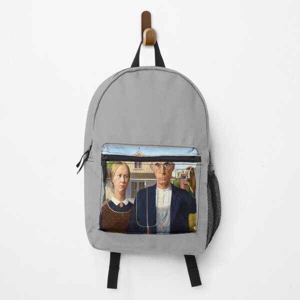 Item preview, American Gothic parody of Grant Wood painting designed and sold by ArtUnova.