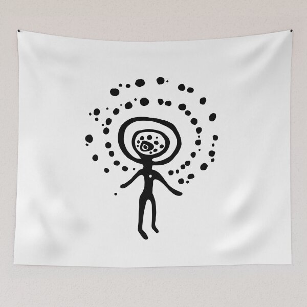 Item preview, shaman petroglyph designed and sold by tony4urban.