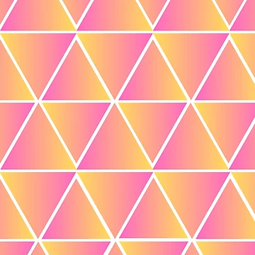 Artwork thumbnail, Gradient Triangle Pattern by AbeeRedB