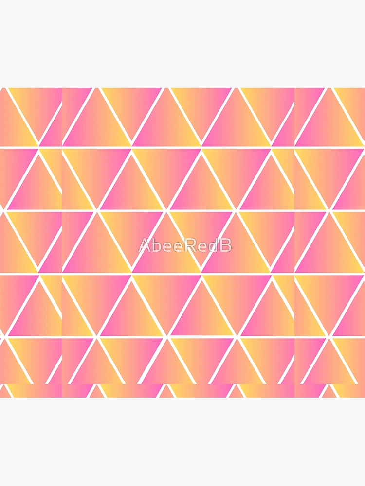 Thumbnail 3 of 3, Tapestry, Gradient Triangle Pattern designed and sold by AbeeRedB.