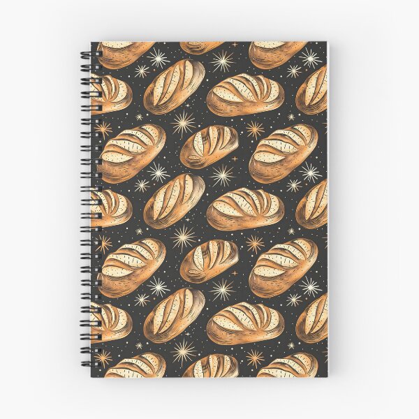 Item preview, Sourdough Bread Seamless Pattern designed and sold by palaco210.