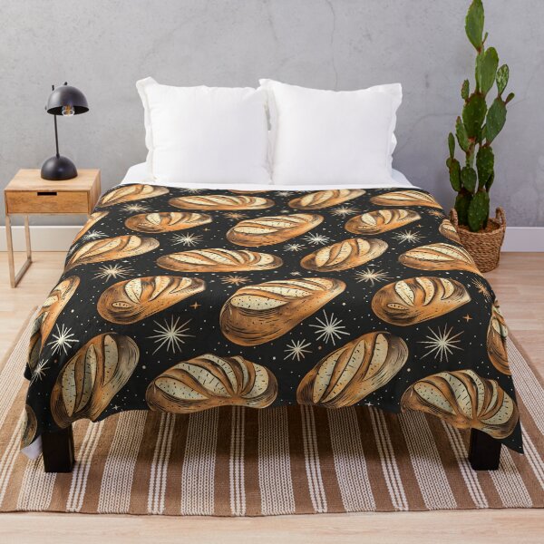 Item preview, Sourdough Bread Seamless Pattern designed and sold by palaco210.