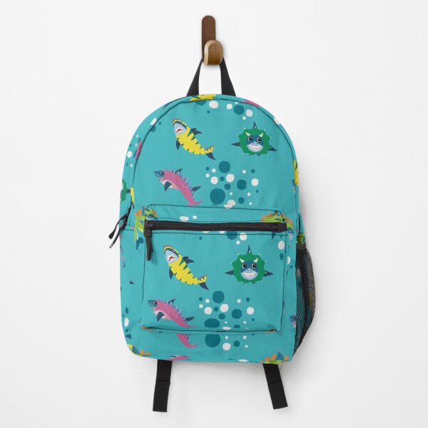Item preview, Dino-shark pattern designed and sold by CraftyElf.