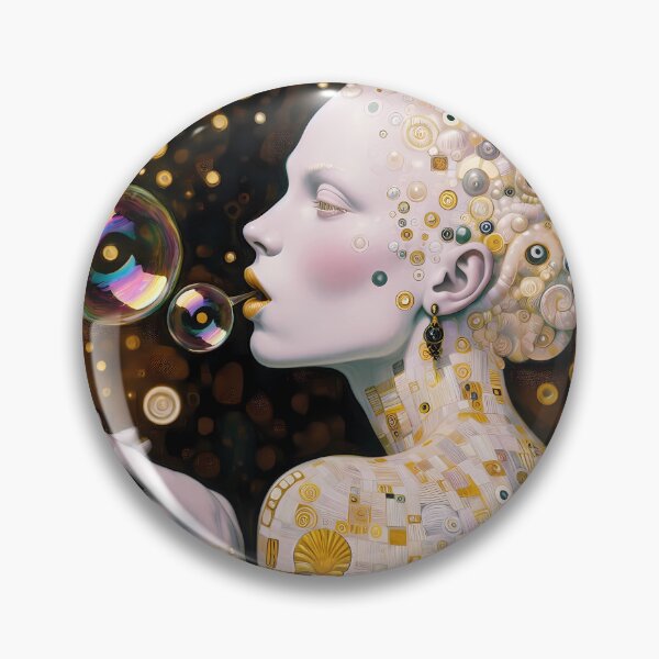 Aperçu de l'œuvre Dame albinos avec des bulles de savon créée et vendue par MireaM.