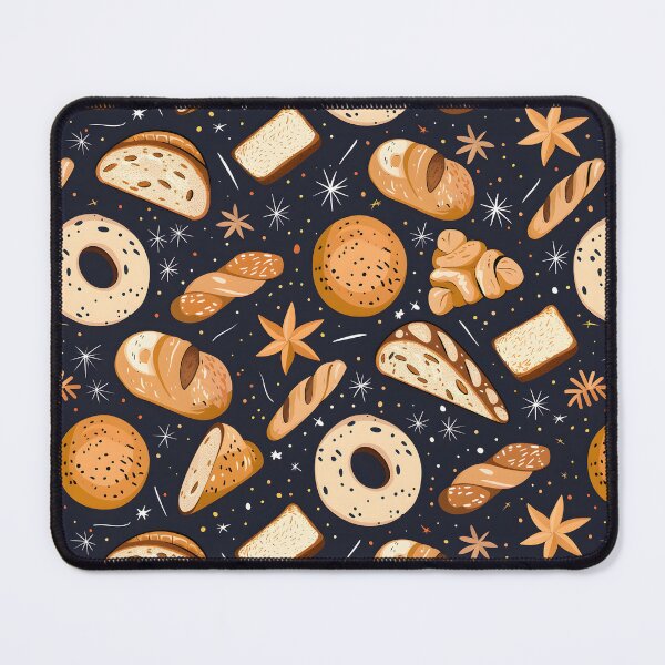 Item preview, Sourdough Bread Seamless Pattern designed and sold by palaco210.