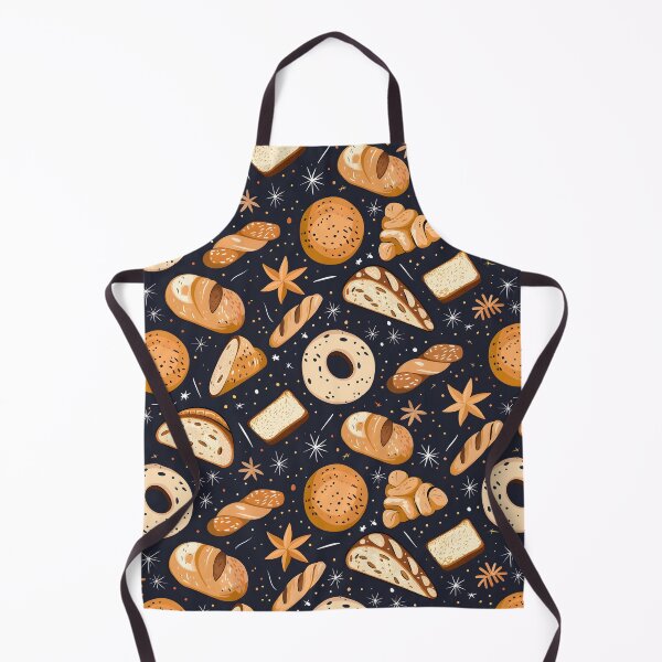 Item preview, Sourdough Bread Seamless Pattern designed and sold by palaco210.