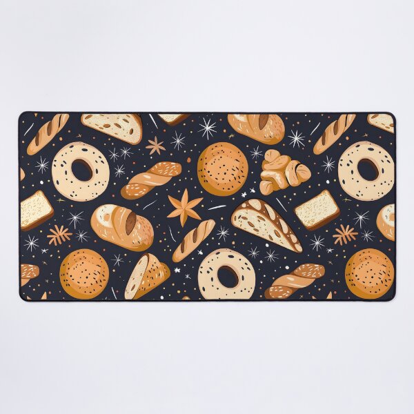 Item preview, Sourdough Bread Seamless Pattern designed and sold by palaco210.