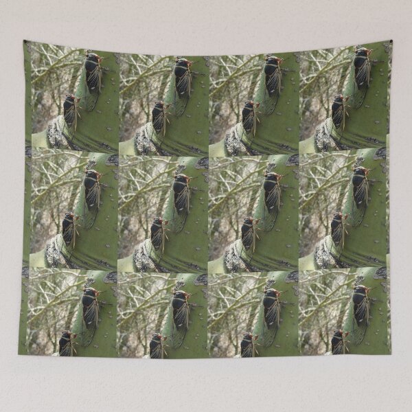 Item preview, Pair of cicadas on palo verde tree - Arizona designed and sold by Creative Endeavors ..