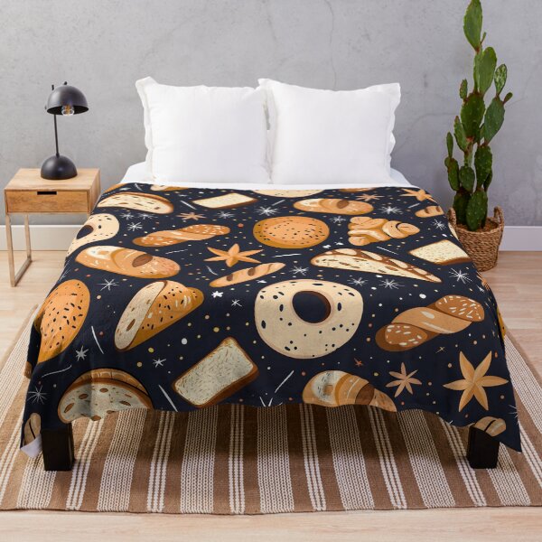 Item preview, Sourdough Bread Seamless Pattern designed and sold by palaco210.