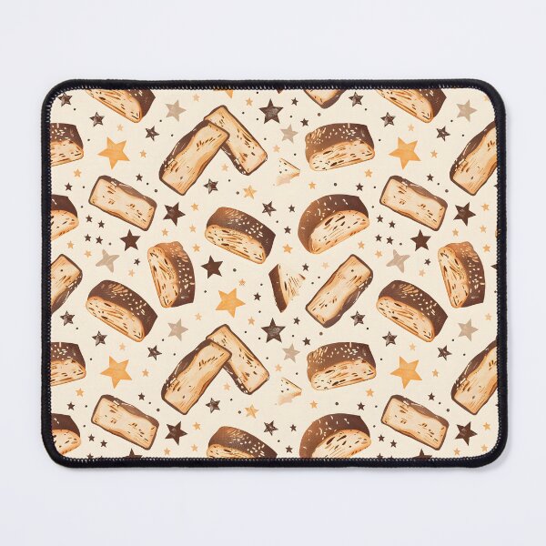 Item preview, Sourdough Bread Seamless Pattern designed and sold by palaco210.
