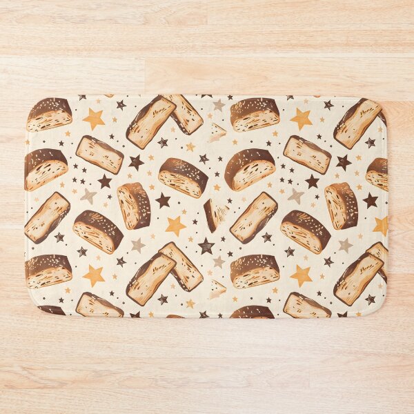 Item preview, Sourdough Bread Seamless Pattern designed and sold by palaco210.