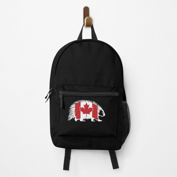 Item preview, Maple Leaf Porcupine Canadian Flag Canada designed and sold by Smix Pixels.