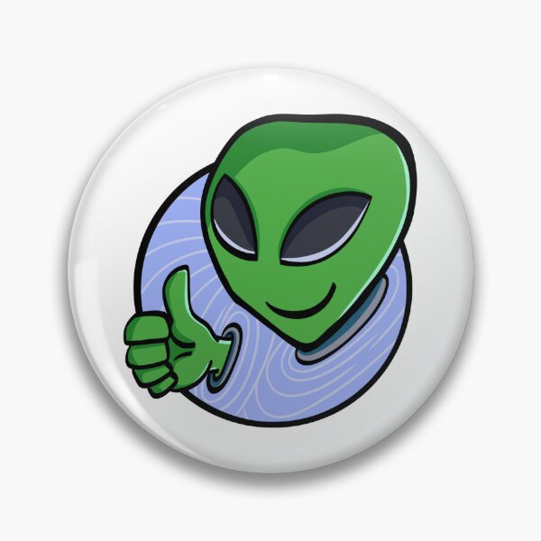 Artikelvorschau, Weltraum-Alien-Typ, Daumen hoch entworfen und verkauft von Phil Tessier.